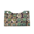thumbnail image 1 of Lsque Cactus Garden Printed Long Tissue Box Cover Holder, Facial Paper Organizer Dispenser,Triangle with Bottom Belt, PVC Leather Decorative Organizer, 1 of 9