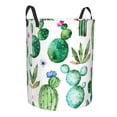 thumbnail image 1 of Lsque Cactus Plants1 pattern Laundry Hamper Basket, Tall Woven Rope Hamper Basket for Clothes, Lightweight Storage Basket, Collapsible Waterproof-Medium, 1 of 8
