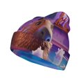 thumbnail image 1 of Lsque Capybara Bathtub Fun Pattern Knitted Beanie, Unisex Winter Hat, Knit Hat Winter Beanies Thick Fisherman Beanies Cuffed Plain Skull Caps, 1 of 6