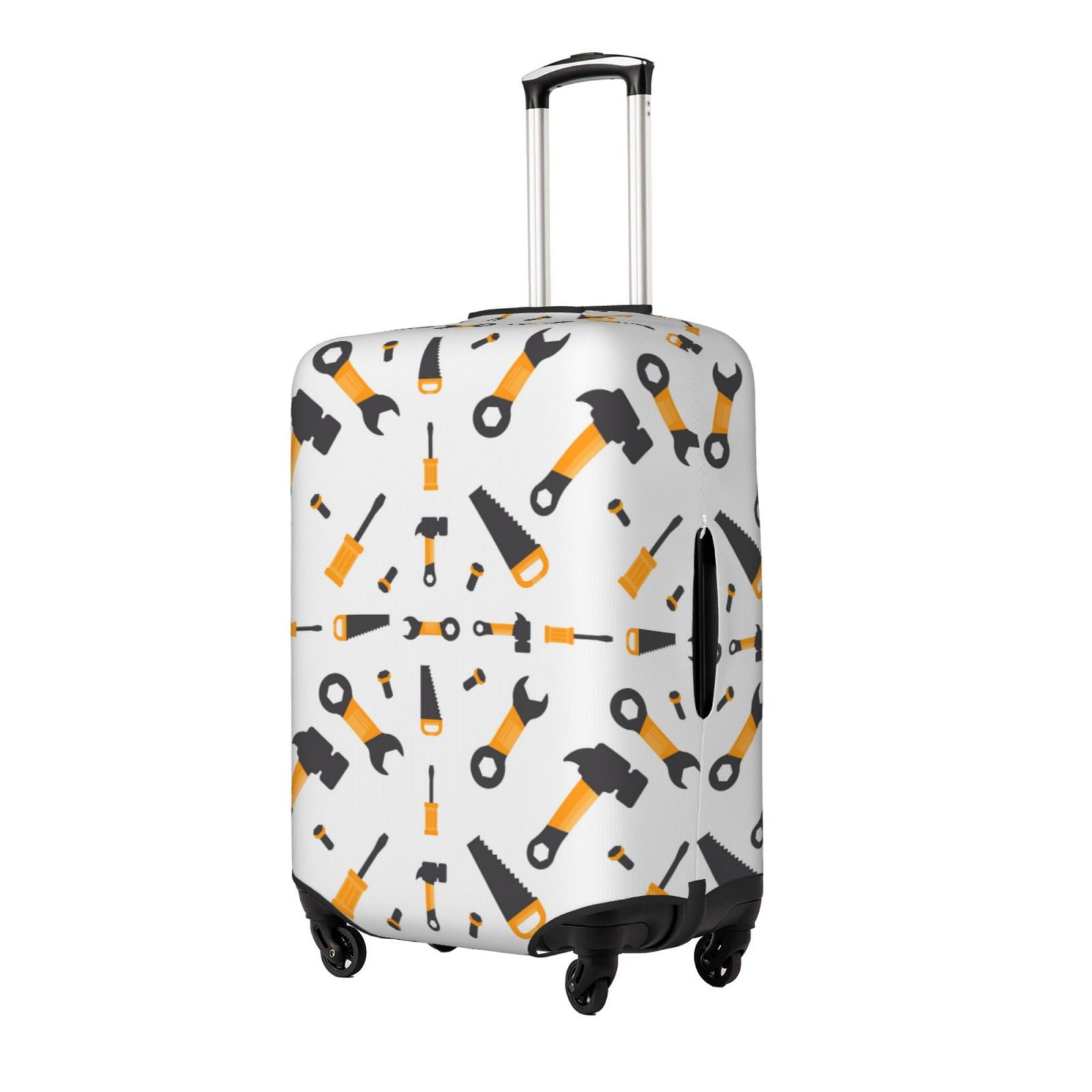 Mechanic Colorful Pattern Print Luggage Cover Protector main image 0