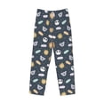 thumbnail image 1 of Lsque Cartoon Animals Print Men's Pajama Pants, Lounge Pant - Comfortable Home Wear,Elastic Waistband, Stylish Design-Medium, 1 of 9