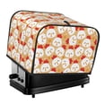 thumbnail image 1 of Lsque Cartoon Chicken Print 4 Slice Toaster Cover , Kitchen Appliance Dustproof Protector , Toaster Protector Dustproof Kitchen Appliance Cover, 1 of 7