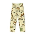 thumbnail image 1 of Lsque Cartoon Dinosaurs Print Men's Pajama Pants, Lounge Pant - Comfortable Home Wear,Elastic Waistband, Stylish Design-Small, 1 of 9