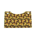 thumbnail image 1 of Lsque Cartoon Ducks Printed Long Tissue Box Cover Holder, Facial Paper Organizer Dispenser,Triangle with Bottom Belt, PVC Leather Decorative Organizer, 1 of 9