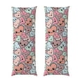 thumbnail image 1 of Lsque Cartoon Hearts Body Pillow Case Cover,Ultra-Soft Microfiber Bed Pillow Cases 20x54 inches,Elegant Bedding,Breathable Durable Pillow Cover with Envelope Closure, 1 of 8