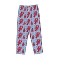 thumbnail image 1 of Lsque Cartoon Lobsters 2 Print Women's Pajama Pants, Lounge Pant - Comfortable Home Wear,Elastic Waistband, Stylish Design-XX-Large, 1 of 9