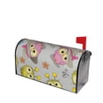 thumbnail image 1 of Lsque Cartoon Owls Mailbox Cover Standard Size ,Magnetic Mailbox Covers Post Wraps Letter Box Cover -25.5x21 in, 1 of 9