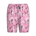 thumbnail image 1 of Lsque Cartoon Poodle Dog Mens Sleep Pajama Shorts,Short Pajama Pants, Cotton Ultra-Soft Knit-3X-Large, 1 of 9