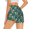 thumbnail image 1 of Lsque Cartoon Poodle Dog Printed Women's Running Shorts with Liner Pockets,Elastic Quick Dry Workout Athletic Gym Yoga Shorts,Womens High Waist Shorts-XX-Large, 1 of 9