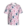 thumbnail image 1 of Lsque Cartoon Poodle Dog pattern Hawaiian Shirt for Men, Unisex Summer Beach Casual Short Sleeve Button Down Shirts-X-Large, 1 of 9