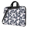 thumbnail image 1 of Lsque Cartoon Raccoon Pattern Laptop Bag – Portable & Slim Single-Shoulder Computer Case with Adjustable Strap, Protective, Lightweight for 13”/14”/15.6” Laptops, 1 of 8