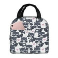 thumbnail image 1 of Lsque Cartoon Raccoon Pattern Lunch Bag Women/Men Insulated Lunch Box,Small Leakproof Cooler Food Lunch Containers Reusable High Capacity Lunch Tote Bags, 1 of 6