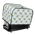thumbnail image 1 of Lsque Cartoon Sea Turtle Print 4 Slice Toaster Cover , Kitchen Appliance Dustproof Protector , Toaster Protector Dustproof Kitchen Appliance Cover, 1 of 7