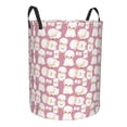 thumbnail image 1 of Lsque Cartoon Sheep pattern Laundry Hamper Basket, Tall Woven Rope Hamper Basket for Clothes, Lightweight Storage Basket, Collapsible Waterproof-Medium, 1 of 8