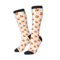 thumbnail image 1 of Lsque Cartoon Squirrel Printed Crew Socks Men's Women's LightWeight Thin Casual Calf Socks ,Knee High Socks,Cotton Socks, 1 of 9