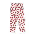 thumbnail image 1 of Lsque Cartoon Strawberry Print Women's Pajama Pants, Lounge Pant - Comfortable Home Wear,Elastic Waistband, Stylish Design-X-Large, 1 of 9