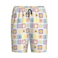 thumbnail image 1 of Lsque Cat And Rabbit Mens Sleep Pajama Shorts,Short Pajama Pants, Cotton Ultra-Soft Knit-4X-Large, 1 of 9