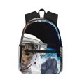 thumbnail image 1 of Lsque Cat Astronaut Classic Casual Backpack - Large Capacity Water-Resistant Backpack for School, Work, Travel, and Outdoor Activities, 1 of 8