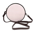 thumbnail image 1 of Lsque Checkboard Pattern Shoulder Bag – Microfiber Leather Crossbody with Detachable Strap & Handle Ring, Waterproof & Durable, Elegant Everyday Carry, 1 of 5