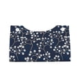 thumbnail image 1 of Lsque Cherry Blossoms on Navy Background Printed Long Tissue Box Cover Holder, Facial Paper Organizer Dispenser,Triangle with Bottom Belt, PVC Leather Decorative Organizer, 1 of 9
