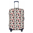 thumbnail image 1 of Lsque Christmas Cat Printed Luggage Cover, Travel Luggage Protector,Scratch and Dirt Resistant, Fits 18-32 Inch Luggage - Small, 1 of 9