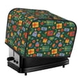 thumbnail image 1 of Lsque Christmas Gift Print 4 Slice Toaster Cover , Kitchen Appliance Dustproof Protector , Toaster Protector Dustproof Kitchen Appliance Cover, 1 of 7