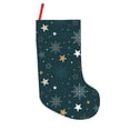 thumbnail image 1 of Lsque Christmas Snowflake Pattern 18 Inch Christmas Stockings, Festive Holiday Stocking for Christmas Decorations Holiday Decor, 1 of 8