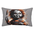thumbnail image 1 of Lsque Chucky Pattern Bedding Waterproof Pillow Protector Zippered Queen – Bed Bug Proof Pillow Encasement-16"x24", 1 of 6