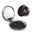 thumbnail image 1 of Lsque Chucky Pattern Cosmetic Mirror 2.6 Inch Round Handheld Travel Pocket Makeup Mirror, 1 of 8