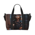 thumbnail image 1 of Lsque Chucky Pattern Hand Travel Bag – Lightweight & Durable Oxford Luggage, Water-Repellent Carry-On with Multiple Compartments & Adjustable Strap, 1 of 8