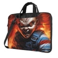 thumbnail image 1 of Lsque Chucky Pattern Laptop Bag – Portable & Slim Single-Shoulder Computer Case with Adjustable Strap, Protective, Lightweight for 13”/14”/15.6” Laptops, 1 of 8