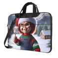 thumbnail image 1 of Lsque Chucky Pattern Laptop Bag – Portable & Slim Single-Shoulder Computer Case with Adjustable Strap, Protective, Lightweight for 13”/14”/15.6” Laptops, 1 of 8