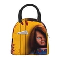 thumbnail image 1 of Lsque Chucky Print Lunch Bag, Insulated Lunch Box, Small Leakproof Cooler Food Lunch Containers Reusable High Capacity Lunch Tote Bags for Work, Travel, Outdoor, 1 of 8