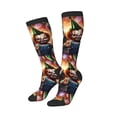 thumbnail image 1 of Lsque Chucky Printed Crew Socks Men's Women's LightWeight Thin Casual Calf Socks ,Knee High Socks,Cotton Socks, 1 of 9