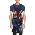 thumbnail image 1 of Lsque Chucky Waterproof Apron Chef Aprons for Men Heavy Duty Chemical Work Apron Extra Long Grilling Aprons with Adjustable Bib Apron, 1 of 9