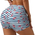 thumbnail image 1 of Lsque Clown Fish Pattern High Waisted Biker Shorts for Women-Tummy Control Fitness Athletic Workout Running Yoga Gym Shorts,Moisture-Wicking-Large, 1 of 9