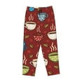 thumbnail image 1 of Lsque Coffee Cups Print Women's Pajama Pants, Lounge Pant - Comfortable Home Wear,Elastic Waistband, Stylish Design-Small, 1 of 9