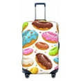 thumbnail image 1 of Lsque Color Donut Printed Luggage Cover, Travel Luggage Protector,Scratch and Dirt Resistant, Fits 18-32 Inch Luggage - Medium, 1 of 9
