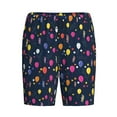 thumbnail image 1 of Lsque Colored Balloons Mens Sleep Pajama Shorts,Short Pajama Pants, Cotton Ultra-Soft Knit-Small, 1 of 9