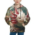 thumbnail image 1 of Lsque Colorful Axolotl Underwater Patten Youth Hoodie Sweatshirt Pullover with Kangaroo Pocket Boys and Girls Hoodie Warm Hoodie for Kids-Small, 1 of 6