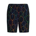 thumbnail image 1 of Lsque Colorful Balloons Mens Sleep Pajama Shorts,Short Pajama Pants, Cotton Ultra-Soft Knit-X-Large, 1 of 9