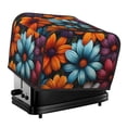 thumbnail image 1 of Lsque Colorful Blooming Flowers Print 4 Slice Toaster Cover , Kitchen Appliance Dustproof Protector , Toaster Protector Dustproof Kitchen Appliance Cover, 1 of 7