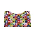 thumbnail image 1 of Lsque Colorful Bulldog Printed Long Tissue Box Cover Holder, Facial Paper Organizer Dispenser,Triangle with Bottom Belt, PVC Leather Decorative Organizer, 1 of 9