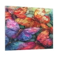 thumbnail image 1 of Lsque Colorful Butterfly Cluster Print Wall Art – Decorative Picture for Living Room, Bedroom, and Office (Horizontal), 1 of 6