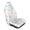 thumbnail image 1 of Lsque Colorful Butterfly Pattern Car Seat Covers for Front Seats , Waterproof Seat Covers for Cars, Sporty Front Seat Covers,Car Seat Cover Protector Front Seats, 1 of 5