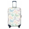 thumbnail image 1 of Lsque Colorful Butterfly Printed Luggage Cover, Travel Luggage Protector,Scratch and Dirt Resistant, Fits 18-32 Inch Luggage - Medium, 1 of 9