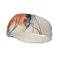 thumbnail image 1 of Lsque Colorful Dachshund Art Pattern Sweatbands Sports Headband for Men & Women - Moisture Wicking Athletic Cotton Terry Cloth Sweatband for Tennis, Basketball, Running, 1 of 9