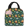thumbnail image 1 of Lsque Colorful Elephants Pattern Lunch Bag Women/Men Insulated Lunch Box,Small Leakproof Cooler Food Lunch Containers Reusable High Capacity Lunch Tote Bags, 1 of 6