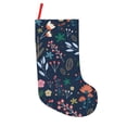thumbnail image 1 of Lsque Colorful Flowers Pattern 18 Inch Christmas Stockings, Festive Holiday Stocking for Christmas Decorations Holiday Decor, 1 of 8