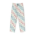 thumbnail image 1 of Lsque Colorful Geometric Print Men's Pajama Pants, Lounge Pant - Comfortable Home Wear,Elastic Waistband, Stylish Design-X-Large, 1 of 9